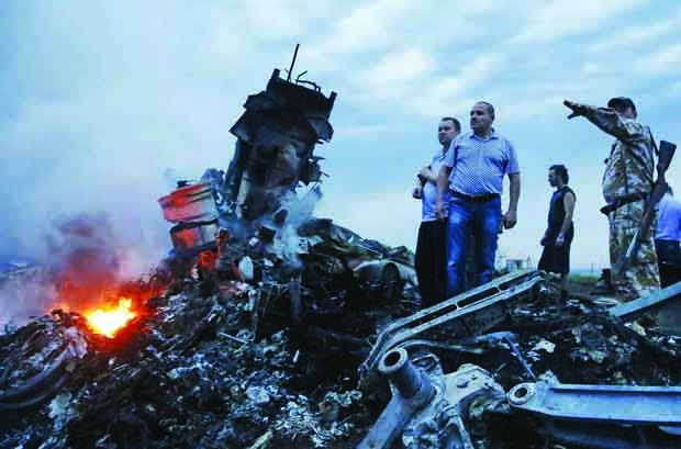 Malaysia Airlines Boeying 777 flight crashes in east Ukraine