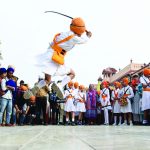 Eve of 550th birth anniversary of Guru Nanak Dev Ji, in Amritsar.