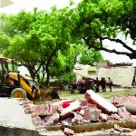 House of history-sheeter Vikas Dubey,  demolished by district administration