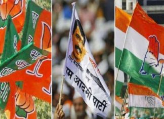 बड़ी बुराई को हराने के लिये छोटी बुराई को अपनाने की राजनीति दिल्ली में चल रही है।