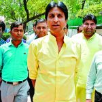 Kumar Vishwas at the party office