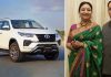 बीजेपी अध्यक्ष जेपी नड्डा की पत्नी की चोरी हुई फॉर्च्यूनर कार वाराणसी में बरामद