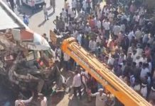 राजस्थान के सीकर में पुलिया से टकराई बस, 10 लोगों की मौत; 20 से अधिक घायल