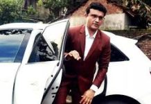 सौरव गांगुली के काफिले की गाड़ी हो गई हादसे का शिकार