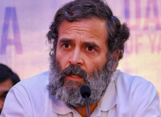 AI समिट में प्रदर्शन पर बीजेपी का हमला, राहुल गांधी पर साजिश रचने का आरोप