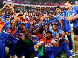 टी-20 वर्ल्ड कप पर फिर भारत का कब्जा, न्यूजीलैंड को हराकर तीसरी बार बना चैंपियन भारत ने जीता तीसरी बार टी-20 वर्ल्ड कप