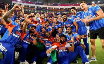 टी-20 वर्ल्ड कप पर फिर भारत का कब्जा, न्यूजीलैंड को हराकर तीसरी बार बना चैंपियन भारत ने जीता तीसरी बार टी-20 वर्ल्ड कप