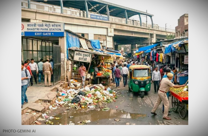 मेट्रो के बाहर गंदगी और कब्जों पर हाईकोर्ट सख्त