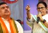बंगाल चुनाव में दिदी vs शुभेंदु की जोरदार टक्कर, ममता ने 291 उम्मीदवार उतारे ममता को घेरने के लिए सुवेंदु दो जगह भवानीपुर और नंदीग्राम से उम्मीदवार