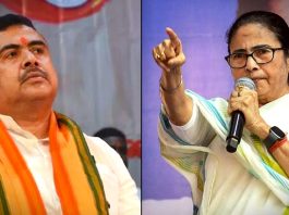 बंगाल चुनाव में दिदी vs शुभेंदु की जोरदार टक्कर, ममता ने 291 उम्मीदवार उतारे ममता को घेरने के लिए सुवेंदु दो जगह भवानीपुर और नंदीग्राम से उम्मीदवार