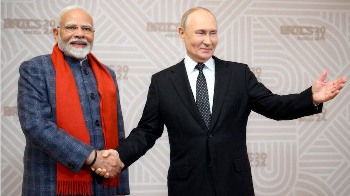 India और Russia के बीच रिश्ते एक बार फिर मजबूती की ओर बढ़े। (PTI Photo)