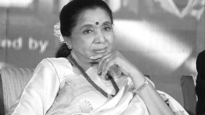 Asha Bhosle.