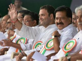 Kerala election update: कांग्रेस की अगुवाई वाले UDF को 88 से 92 सीटें मिलने का अनुमान कांग्रेस की अगुवाई वाले UDF को बढ़त। Photo credit: News Click