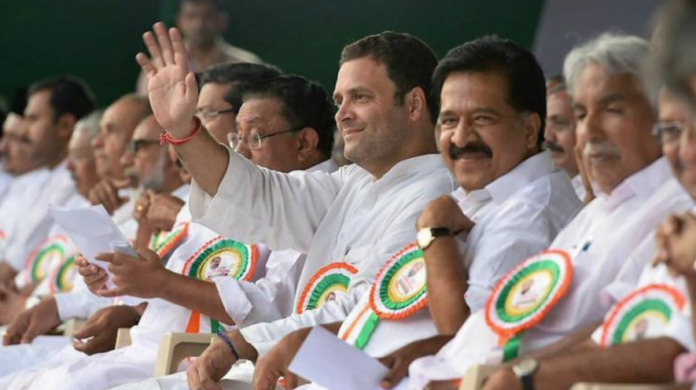 कांग्रेस की अगुवाई वाले UDF को बढ़त। Photo credit: News Click