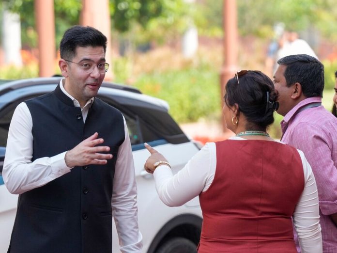 Raghav Chaddha. (फोटो PTI)