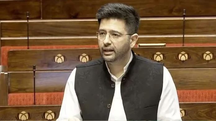 Aam Aadmi Party ने राघव चड्ढा को राज्यसभा में उपनेता के पद से हटाया। (Image- Social Media)