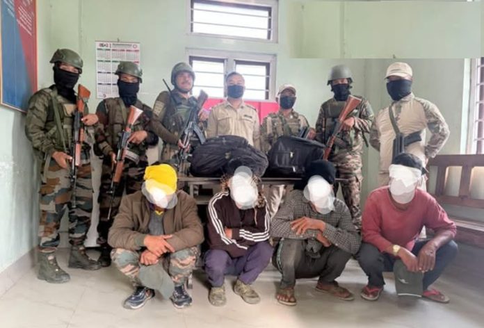 बेहिआंग पुलिस और असम राइफल्स का संयुक्त एक्शन, नार्को-आतंक पर प्रहार...Pic Credit : Manipur Update