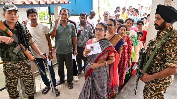 बंगाल में री-पोलिंग तेज... | Image Source: The CSR Journal