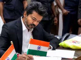 TVK युग की शुरुआत: Vijay बने सीएम, PM Modi ने दीं शुभकामनाएं… तमिलनाडु की सियासत में आज एक ऐतिहासिक बदलाव… चेन्नई में आयोजित एक गरिमामय समारोह में राज्यपाल ने विजय को दिलाई शपथ… Pic Credit: PTI