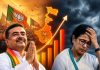 भाजपा ने बंगाल में सड़क से सत्ता तक यूं तय किया सफर AI image