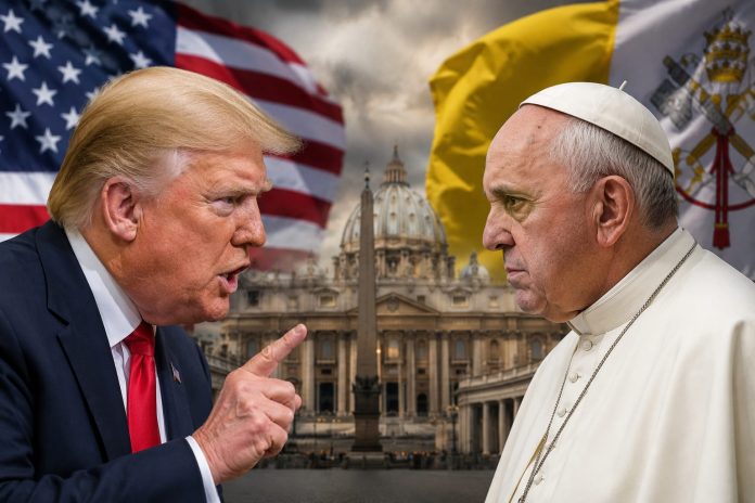 Trump vs Pope फिर आमने-सामने... | AI Image