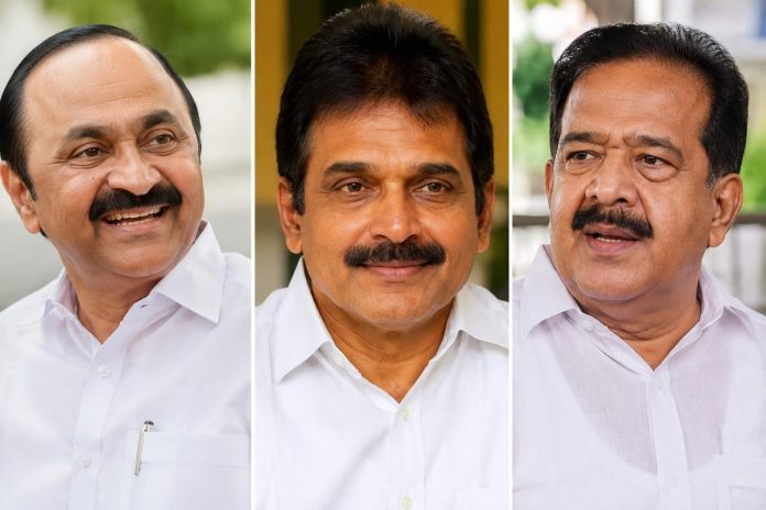 केरल विधानसभा चुनाव में कांग्रेस नीत UDF की बड़ी जीत के बाद अब पार्टी के अंदर मुख्यमंत्री पद को लेकर हलचल तेज हो गई है। | AI Image
