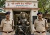 104 साल पुराने मंदिर में चोरी की गुत्थी सुलझी, भगवान शनि की अष्टधातु प्रतिमा बरामद AI Image