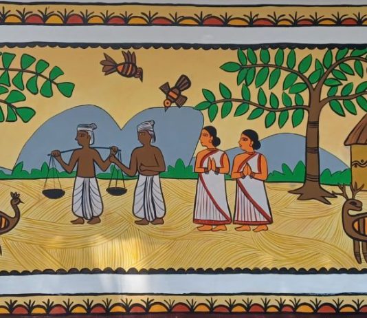 रांची में भगवान बिरसा मुंडा के जीवन पर आधारित दस दिवसीय चित्रकला कार्यशाला का शुभारंभ झारखण्ड की प्रसिद्द चित्रकला