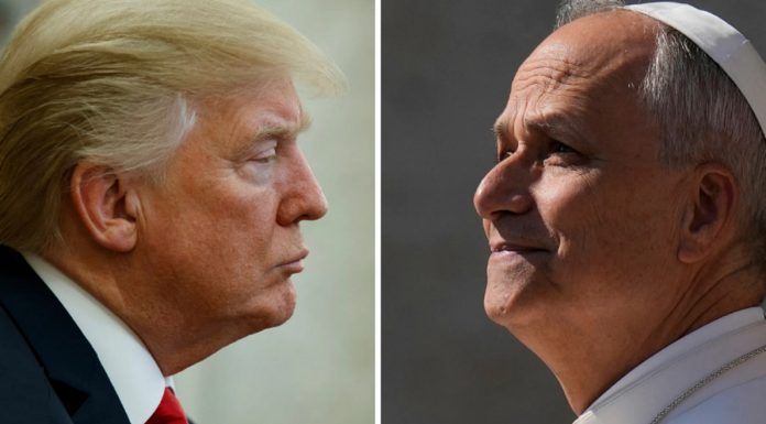Trump vs Pope फिर आमने-सामने... | (OSV News photo/Guglielmo Mangiapane/Evan Vucci, Reuters)