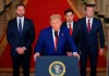 Iran की सैन्य कमर टूटी, समझौते की दहलीज पर तेहरान: Trump White House का दावा: युद्ध समाप्त, अब संसद की मंजूरी की जरूरत नहीं ... Photo Credit : FoxNews