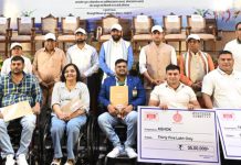 हरियाणा के मुख्यमंत्री ने 198 खिलाड़ियों को 20.59 करोड़ रुपये की नकद पुरस्कार राशि से किया सम्मानित