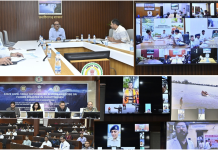 छत्तीसगढ़ के सभी 33 जिलों में बाढ़ से निपटने के लिए मॉक ड्रिल छत्तीसगढ़ में बाढ़ आपदा से निपटने के लिए मॉक ड्रिल करते NDRF और SDRF जवान