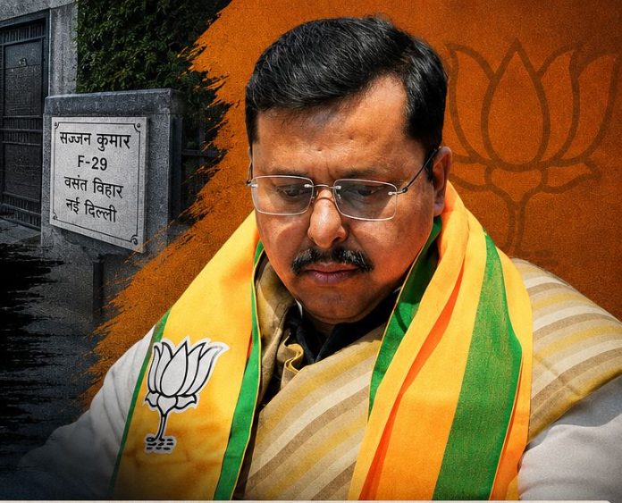 तीन दिल्ली BJP सांसद सज्जन कुमार के घर गए, नितिन नवीन नाराज