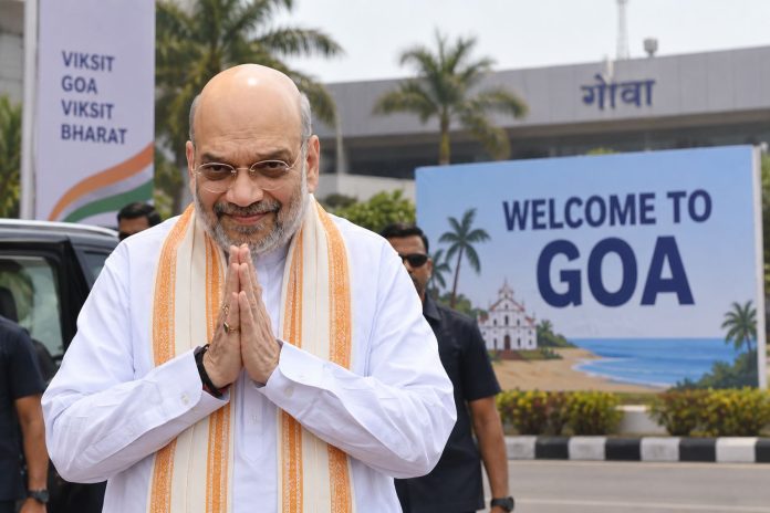 अमित शाह तीन दिवसीय गोवा दौरे पर, बीजेपी राज्य कार्यालय का करेंगे उद्घाटन अमित शाह तीन दिवसीय गोवा दौरे पर, बीजेपी राज्य कार्यालय का करेंगे उद्घाटन