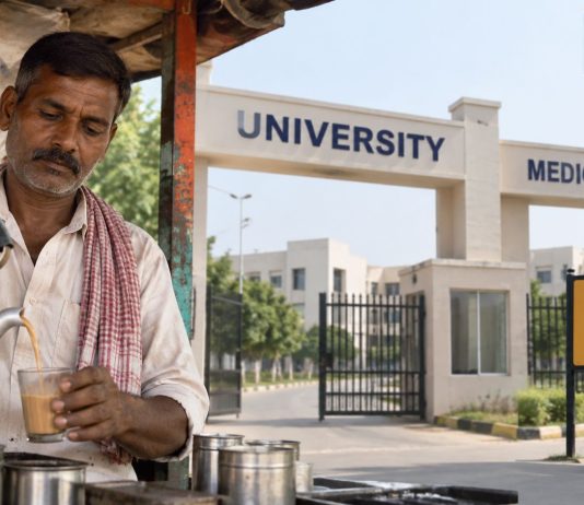 एटा में गजब खेल: चाय वाले के नाम से खोल दी यूनिवर्सिटी और मेडिकल कॉलेज एटा में गजब खेल: चाय वाले के नाम से खोल दी यूनिवर्सिटी और मेडिकल कॉलेज