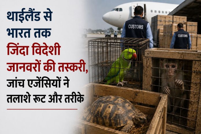 थाईलैंड से भारत तक जिंदा विदेशी जानवरों थाईलैंड से भारत तक जिंदा विदेशी जानवरों की तस्करी नेटवर्क की जांच के लिए CBI और थाई एजेंसियों की बैठक