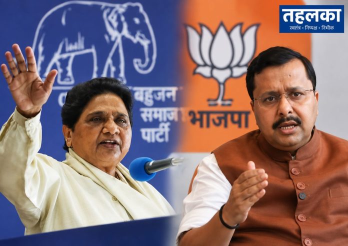 मायावती के गढ़ में दलितों के दर पर नितिन, बसपा के सियासी वैक्यूम पर भाजपा की नजर