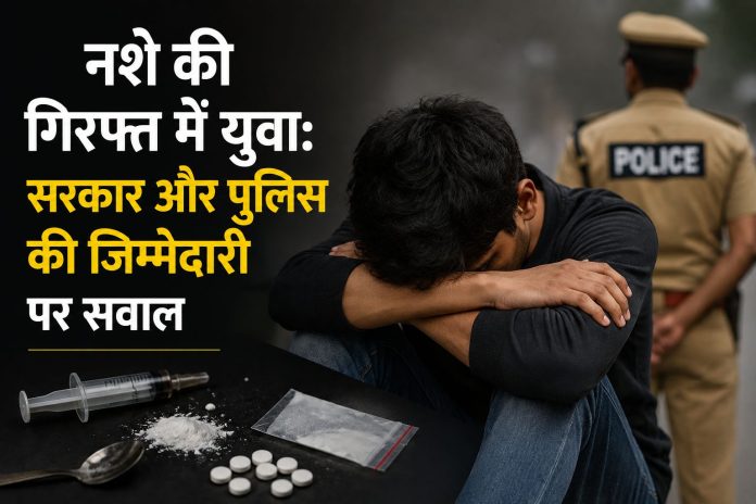 युवाओं और नाबालिगों में बढ़ता नशा, सरकार और पुलिस की जिम्मेदारी पर सवाल युवाओं और नाबालिगों में बढ़ता नशा, सरकार और पुलिस की जिम्मेदारी पर सवाल