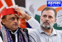 INDIA गठबंधन की 30 सितंबर की बैठक में नहीं जाएंगे अखिलेश यादव, सपा-कांग्रेस सीट बंटवारे पर चर्चा तेज समाजवादी पार्टी अध्यक्ष अखिलेश यादव और कांग्रेस नेताओं की प्रतीकात्मक तस्वीर
