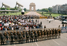 प्रदर्शन पर पुलिस की तीसरी नजर: बॉडी कैमरे, सीसीटीवी और ड्रोन से होगी निगरानी
