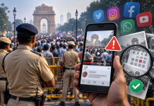 दिल्ली प्रदर्शन: 20 जुलाई का पुराना वीडियो 10 अक्टूबर का बताकर वायरल, पुलिस ने किया सतर्क