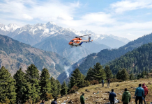उत्तराखंड के जोशीमठ में हेलीकॉप्टर क्रैश, पायलट समेत 6 लोग थे सवार; मलबा मिला, सभी के हताहत होने की आशंका