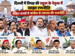 विपक्ष की रणनीति या बिखराव? भाजपा साझी दुश्मन इसलिए दिल्ली में साझी सियासत