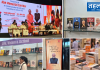 काशी में ‘नमो बुक फेस्ट’ का शुभारंभ, पीएम मोदी पर 500 से अधिक किताबों की लगी प्रदर्शनी वाराणसी में नमो बुक फेस्ट में प्रधानमंत्री नरेंद्र मोदी पर आधारित किताबों की प्रदर्शनी।